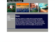 Tablet Screenshot of maryalicelockhart.com